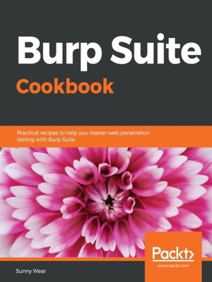 cover image of Burp Suite Cookbook